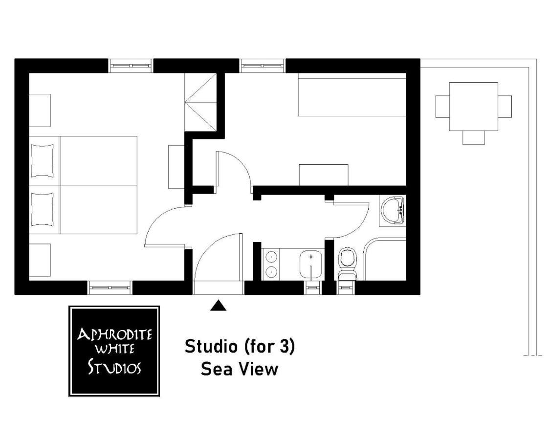 Aphrodite White Studios Lindos Kültér fotó