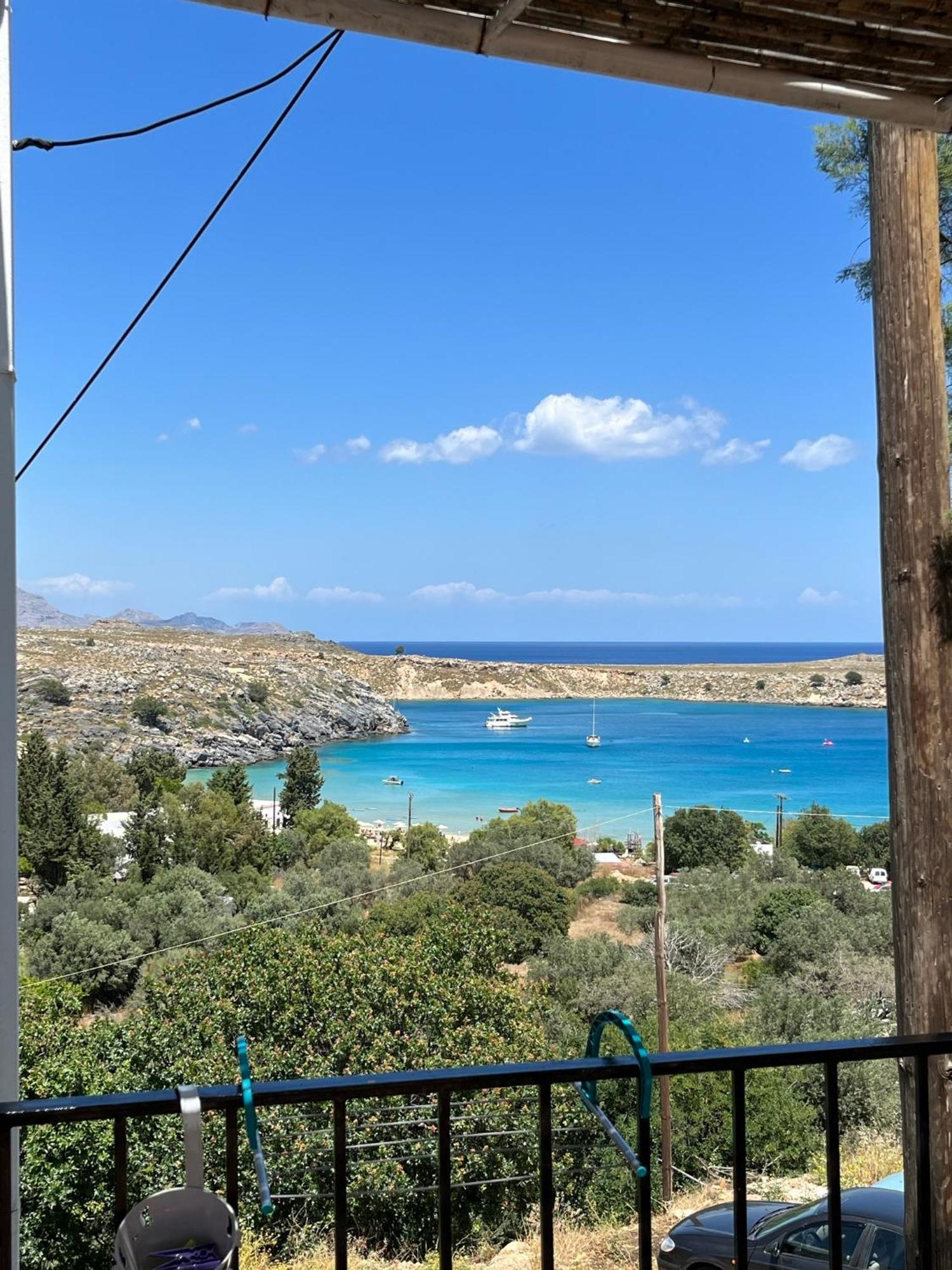 Aphrodite White Studios Lindos Kültér fotó