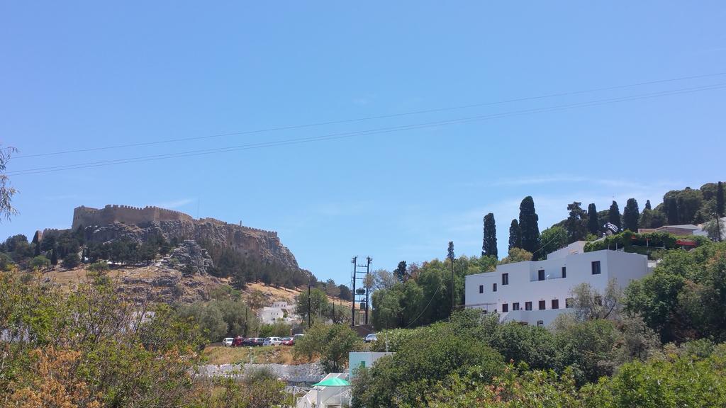 Aphrodite White Studios Lindos Kültér fotó