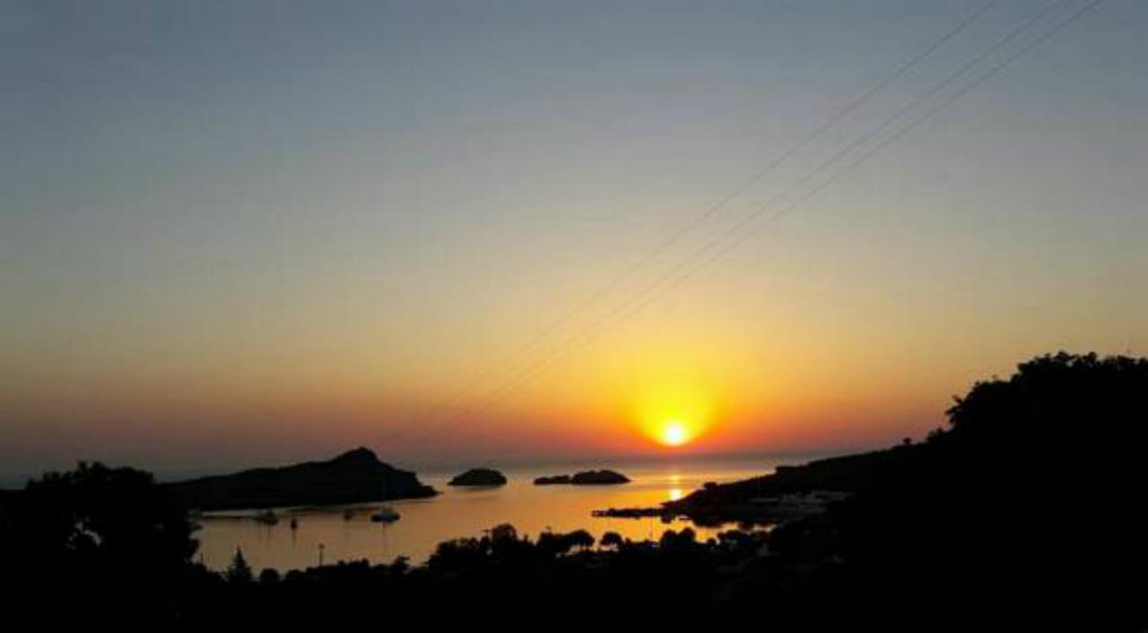 Aphrodite White Studios Lindos Kültér fotó
